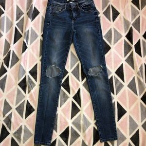 Refuge ripped skinny jeans